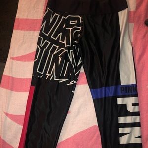 Pink Victoria Secret ULTIMATE tights